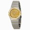 Omega Constellation Diamond Yellow Gold Dial Two-Tone Steel Ladies Watch 12325276058001
