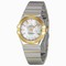 Omega Constellation Mother of Pearl Dial Steel and Yellow Gold Ladies Watch 123.