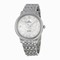 Omega De Ville Prestige Silver Diamond Dial Stainless Steel Ladies Watch 42410336052001