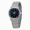 Omega DeVille Prestige Blue Diamond Dial Stainless Steel Ladies Watch 42410276053001