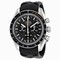 Omega Speedmaster Black Carbon Fibre Chonograph GMT Rubber Men's Watch 321.92.44.52.01.001