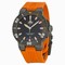 Oris Aquis Date Black Dial Orange Rubber Men's Watch 01 733 7653 4259-07 4 26 34