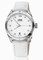 Oris Artix GT Date Diamonds White Dial White Leather Ladies Watch 01 733 7671 4191-07 5 18 40FC