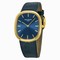 Patek Philippe Golden Ellipse 18kt Yellow Gold Blue Men's Watch 3738-100J