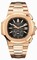 Patek Philippe Nautilus Black Dial 18kt Rose Gold Chronograph Automatic Men's Watch 5980-1R-001