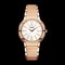 Piaget Polo Diamond Silver Dial 18Kt Rose Gold Bracelet Ladies Watch GOA36031