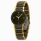 Rado Centrix Jubile Black Dial Two Tone Ceramic Watch R30930712