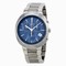 Rado D-Star Chronograph Blue Dial Ceramos and Stainless Steel Men's Watch R15937203