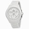 Rado Hyperchrome Automatic Chronograph White Dial White Ceramic Men's Watch R32274012