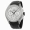 Rado Hyperchrome Automatic Silver Dial Black Leather Men's Watch R32276105