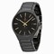Rado True Black Dial Black Ceramic Men's Watch R27056162