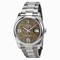 Rolex Datejust Automatic Brown Floral Dial Stainless Steel Ladies Watch 116200
