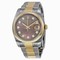 Rolex Datejust Automatic Mother of Pearl Diamond Dial Steel and 18K Yellow Gold Watch 116203BKMDO