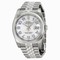 Rolex Datejust Automatic Silver Deco Dial Stainless Steel Unisex Watch 116200SDBLAJ