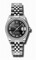 Rolex Datejust Black Sunbeam Automatic Stainless Steel Jubilee Ladies Watch 178384BKSBRJ