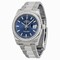 Rolex Datejust Blue Dial Automatic Diamond Bezel Steel Unisex Watch 116244BLSO
