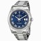 Rolex Datejust Blue Dial Automatic White Gold Bezel Stainless Steel Ladies Watch 116234BLRO