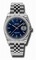 Rolex Datejust Blue Stick Dial 18k White Gold Diamond Bezel Jubilee Bracelet Men's Watch 116244BLSJ