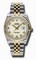 Rolex Datejust Ivory Jubilee Dial Automatic Stainless Steel and 18kt Yellow Gold Men's Watch 116233IJAJ