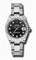 Rolex Datejust Black Diamond Dial Automatic Stainless Steel Oyster Mens Watch 178344BKDO