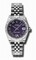 Rolex Datejust Purple Dial Automatic Stainless Steel Ladies Watch 178344PRDJ