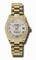 Rolex Datejust Mother Of Pearl Automatic 18kt Yellow Gold President Ladies Watch 178288MRP