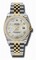 Rolex Datejust Mother of Pearl Dial Automatic Stainless Steel and 18kt Yellow Gold Ladies Watch 116243MDJ