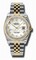 Rolex Datejust Mother of Pearl Dial Automatic Stainless Steel and 18kt Yellow Gold Ladies Watch 116243MRJ