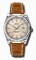 Rolex Datejust Pink Dial 18kt White Gold Brown Leather Strap Men's Watch 116139PSL