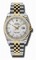 Rolex Datejust Silver Dial Automatic Stainless Steel and 18kt Yellow Gold Ladies Watch 116243SSJ