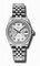 Rolex Datejust Silver Jubilee Diamond Dial 18kt White Gold Diamond Bezel Ladies Watch 178384SJDJ