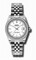 Rolex Datejust White Dial 18kt White Gold Diamond Bezel Ladies Watch 178384WSJ
