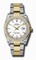 Rolex Datejust White Dial Automatic Stainless Steel and 18K Yellow Gold Ladies Watch 116243WSO