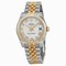 Rolex Datejust White Dial Automatic Stainless Steel and 18kt Gold Ladies Watch 178273WRJ
