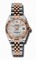 Rolex Datejust White Mother of Pearl Dial 18 Carat Everose Gold Automatic Ladies Watch 178271MDJ