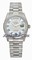 Rolex Day Date Iced Blue Wave Arabic Dial President Bracelet Platinum Men's Watch 118206BLAP