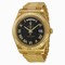 Rolex Day Date II Black Dial 18kt Yellow Gold Men's Watch 218238
