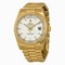 Rolex Day Date White Index Dial President Bracelet 18k Yellow Gold Men's Watch 118239WSP