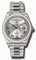 Rolex Day-Date II Rhodium Dial Automatic 18kt White Gold Men's Watch 218349RRP