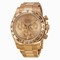 Rolex Daytona Cosmograph Baguette Diamond Dial 18kt Everose Gold Automatic Men's Watch 116505PKDO