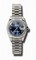Rolex Datejust Black Dial Automatic White Gold Ladies Watch 179179BLRP