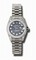 Rolex Lady Datejust Black Mother of Pearl Diamond Dial 18k White Gold Diamond Bezel and Case Watch 179159BKMDP