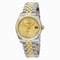 Rolex Lady Datejust Champagne Jubilee Diamond Dial Steel and 18K Yellow Gold Automatic Watch 178273CJDJ
