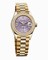Rolex Lady Datejust Lilac Diamond Dial 18K Yellow Gold Automatic Watch 279138LISRDP