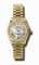 Rolex Lady Datejust Mother of Pearl Roman Dial 18k Yellow Gold Case and Bezel President Bracelet Watch 179178MRP