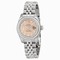 Rolex Datejust Pink Gold Dial Automatic Stainless Steel Ladies Watch 179384PGDJ