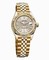 Rolex Lady Datejust Silver Dial 18K Yellow Gold Automatic Watch 279178SSJ