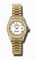 Rolex Lady D atejust White Roman Dial Diamond Case and Bezel 18k Yellow Gold President Bracelet Watch 179158WRP