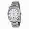 Rolex Oyster Perpetual White Arabic Dial Domed Bezel Men's Watch 114200WASO