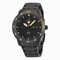 Seiko 5 Automatic Black Dial Black Ion-plated Men's Watch SRP569